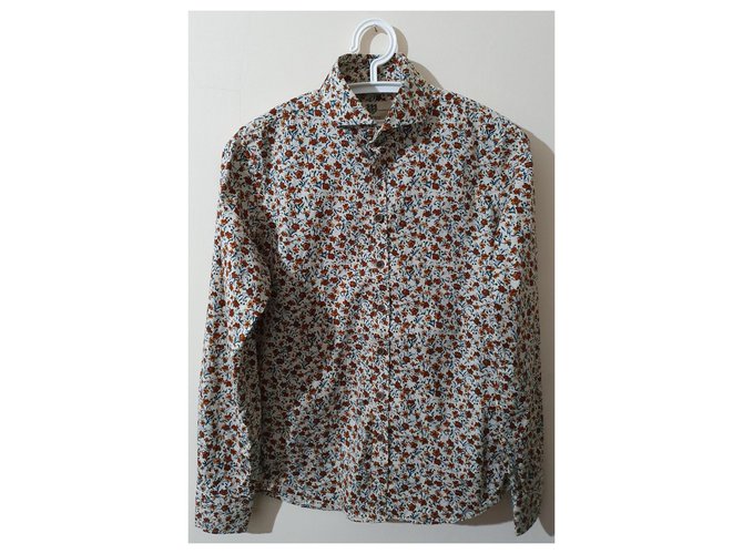 Camicia Bertoni 1949 in cotone Multicolore - vista 4