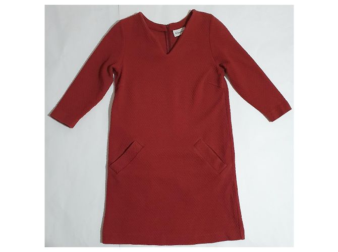 Vestido Ganni de punto waffle de algodón - vista 2