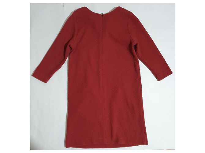 Vestido Ganni de punto waffle de algodón - vista 4