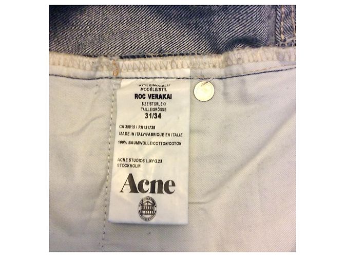 Acne Blue jeans Roc Verakai - vista 3