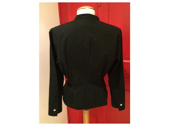 Chaqueta Isabel Marant de algodón negra Talla 38 Negro - vista 4