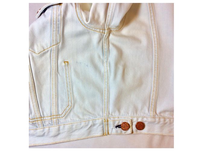 Acne Chaqueta de jeans blanqueada - vista 5