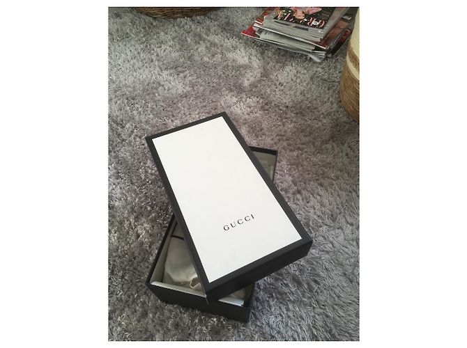 Gucci Arielle Pumps Schwarzes Lammleder Größe 37 - Ansicht 15