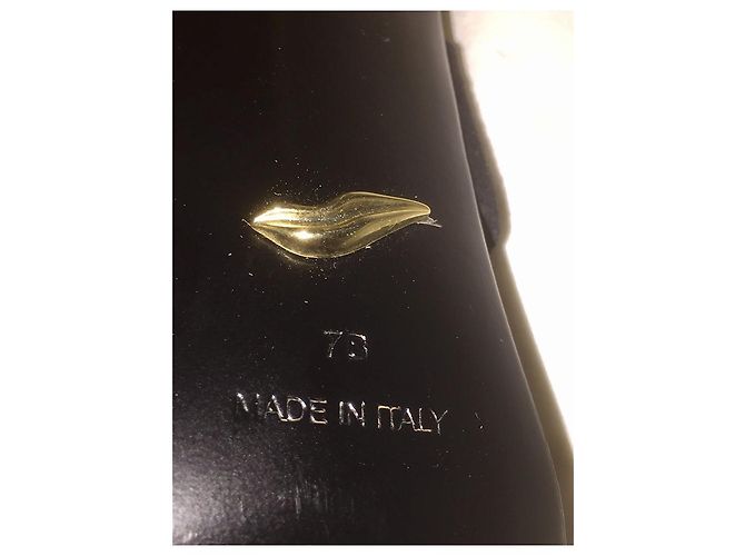 Diane Von Furstenberg DvF Vick balck e tacchi dorati Nero D'oro - vista 14