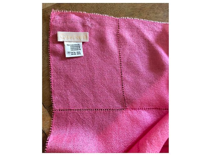 Cruciani Kaschmir und neue Seide rosa gestohlen Pink - Ansicht 7
