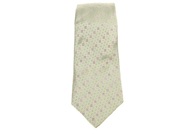 Céline Green Silk Tie - view 2