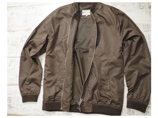 Gucci Windbreak Brown Jacke - Ansicht 2