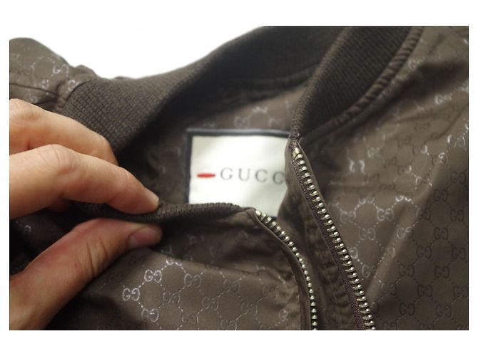 Gucci Windbreak Brown Jacke - Ansicht 3