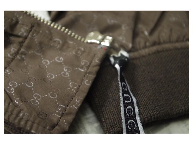 Gucci Windbreak Brown Jacke - Ansicht 5