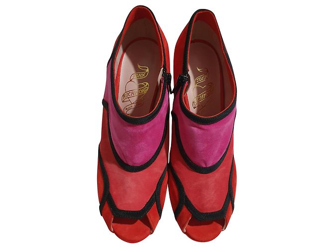 John Richmond Absatzschuhe Wildleder Mehrfarbig Größe 40 - Ansicht 2