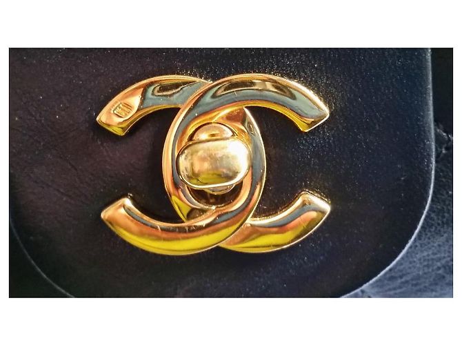 Matelasse classico di Chanel 2.55 Flap Bag rivestito Nero - vista 16