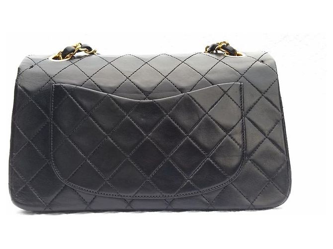 Matelasse classico di Chanel 2.55 Flap Bag rivestito Nero - vista 3