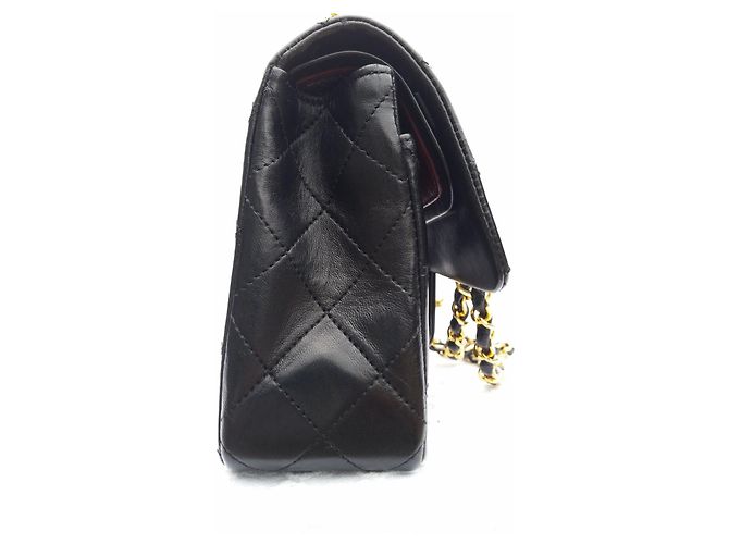 Matelasse classico di Chanel 2.55 Flap Bag rivestito Nero - vista 6
