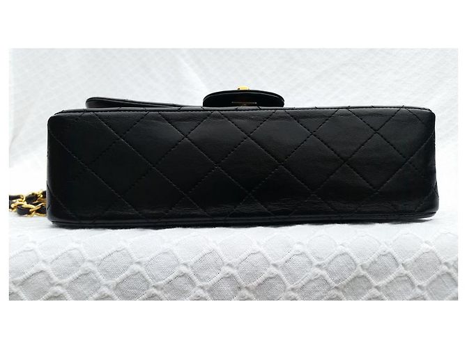 Matelasse classico di Chanel 2.55 Flap Bag rivestito Nero - vista 7