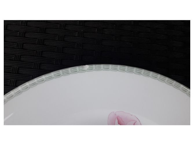 Hermès Peonies porcelain dish white - view 4