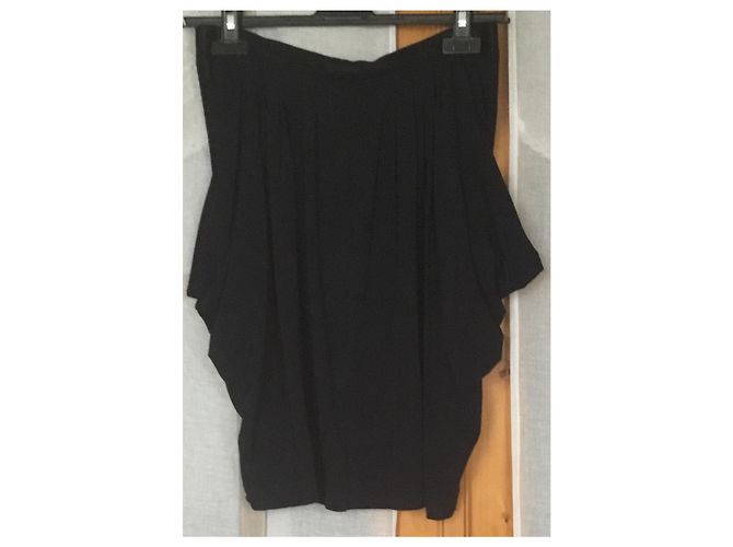 Falda tulipán Donna Karan negra de modal Negro - vista 2