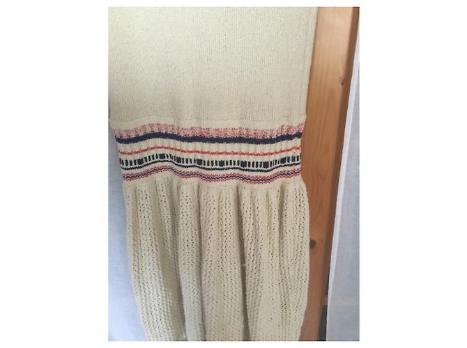 Vestido de algodón Isabel Marant Etoile Eggshell Blanco roto - vista 2