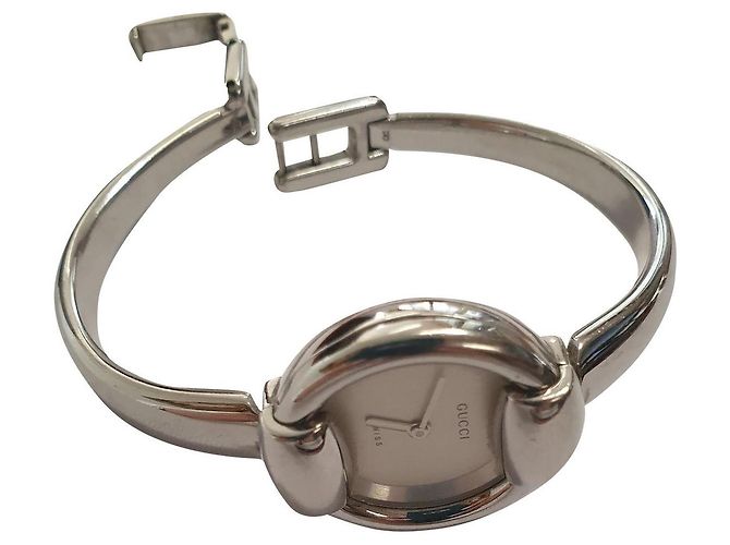 Gucci 1400L Uhr Stahl Silberfarben - Ansicht 2