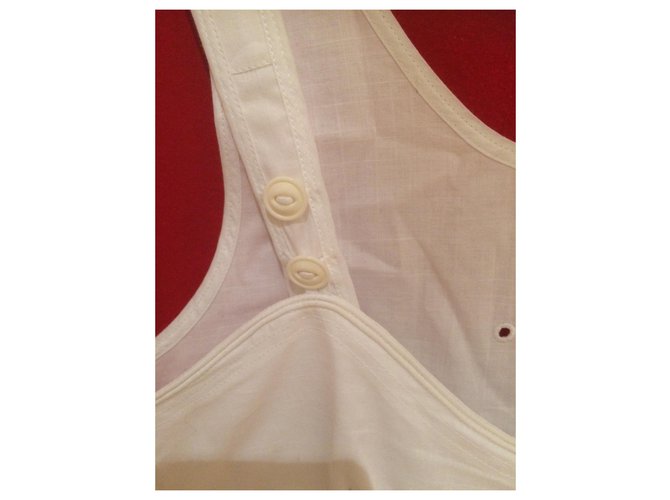 Top Chloé de algodón blanco talla 36 - vista 3