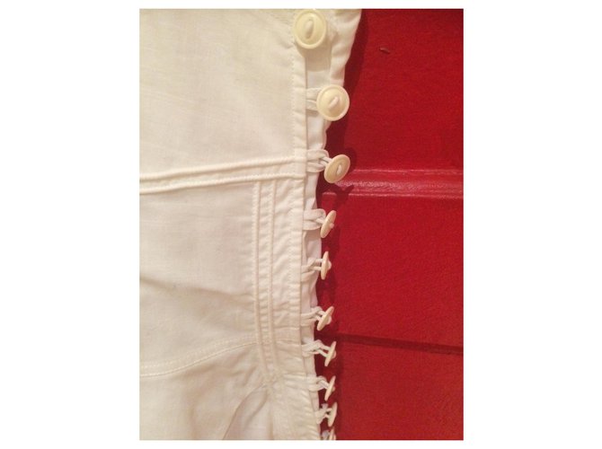 Top Chloé de algodón blanco talla 36 - vista 4