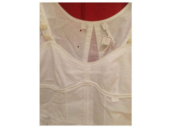 Top Chloé de algodón blanco talla 36 - vista 6