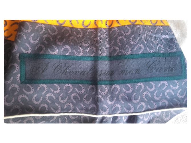 Hermès GUIDANDO SUL MIO QUADRATO Multicolore - vue 3