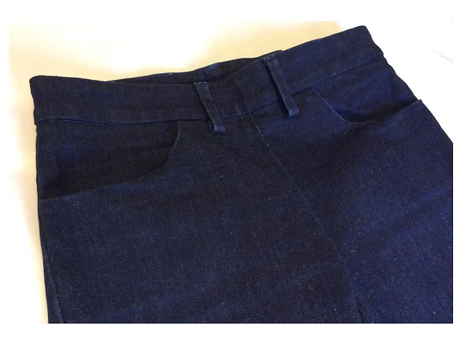 Acne Dunkelblaue Röhrenjeans - Ansicht 7