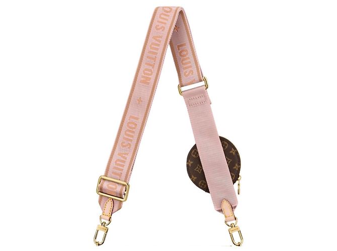 Louis Vuitton Tracolla per chitarra rosa - vista 5