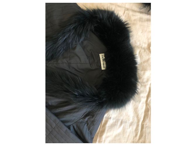 Yves Salomon Black Fox Jacket - view 5