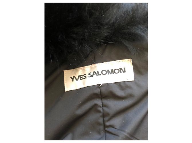 Yves Salomon Black Fox Jacket - view 7