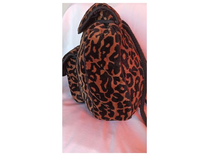 Zaino Sonia Rykiel Leopardato in Velluto Stampa leopardo - vista 5
