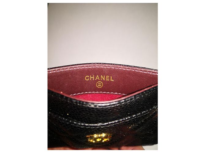 Chanel Tarjetero clásico Negro - vista 4