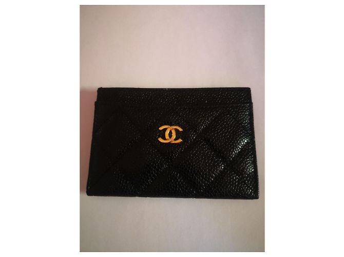 Chanel Tarjetero clásico Negro - vista 7