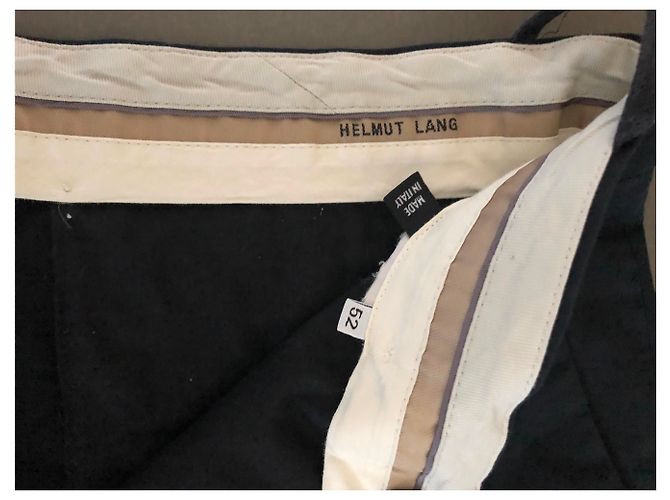 Helmut Lang T schwarze Hose.52 JAHRGANG 90's - Ansicht 3