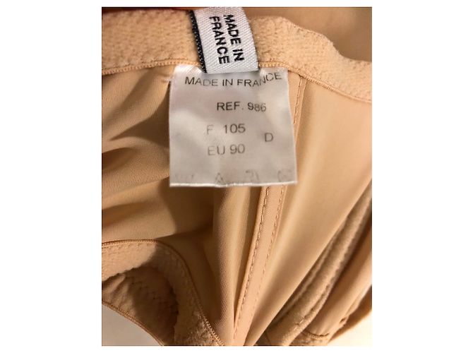 Sujetador Christian Dior T bra105D beige poliamida - vista 4