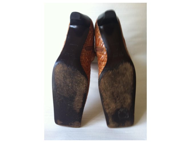 Conjunto de Python MIU MIU (juntos) : botas y bolso Marrón claro - vista 7