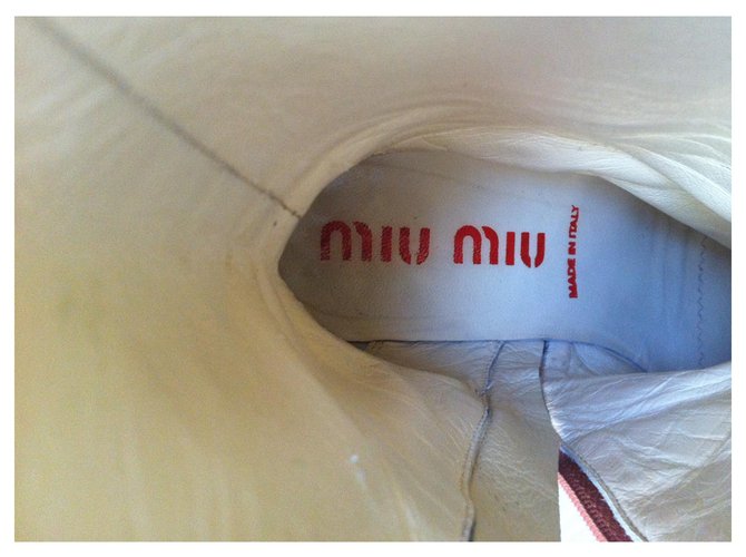 Conjunto de Python MIU MIU (juntos) : botas y bolso Marrón claro - vista 9