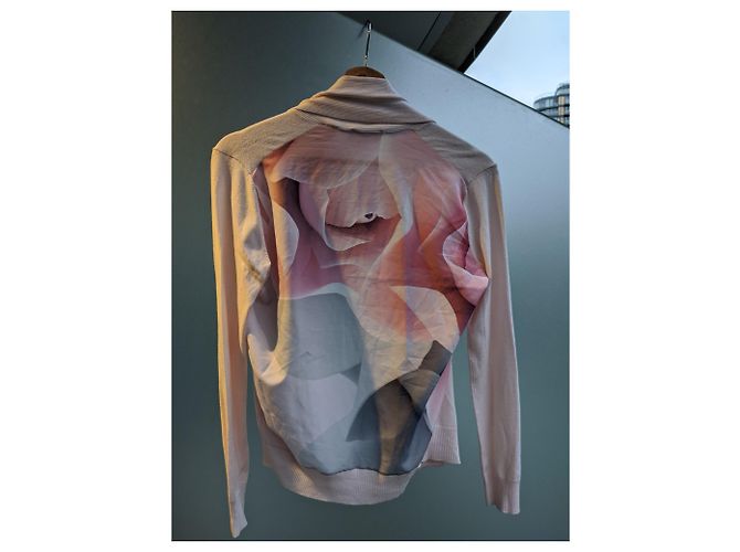 Cardigã Ted Baker Kelsea Rosa e Branco - vista 3