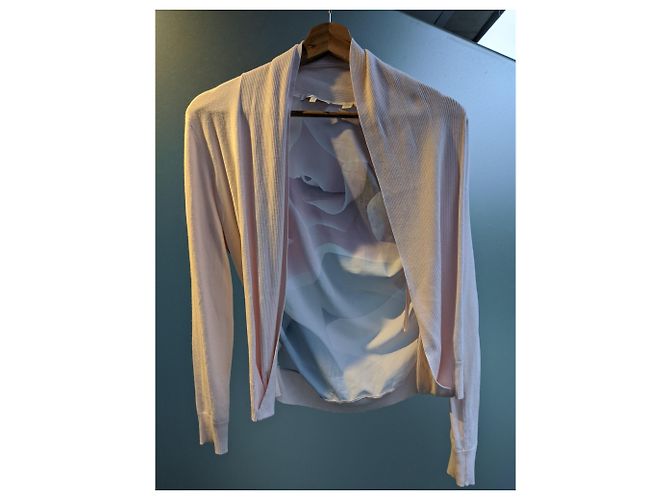 Cardigã Ted Baker Kelsea Rosa e Branco - vista 4