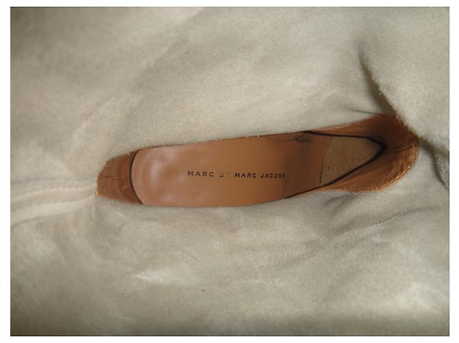 Botas Marc by Marc Jacobs p 38,5, convertible para arrancar Blanco roto - vista 3