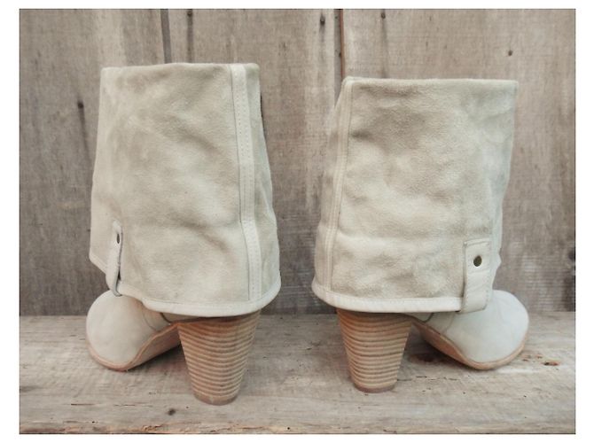 Botas Marc by Marc Jacobs p 38,5, convertible para arrancar Blanco roto - vista 5