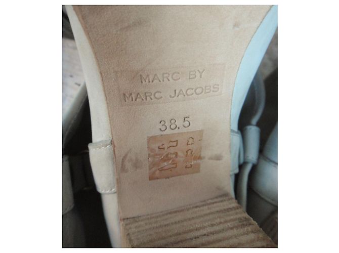 Botas Marc by Marc Jacobs p 38,5, convertible para arrancar Blanco roto - vista 7