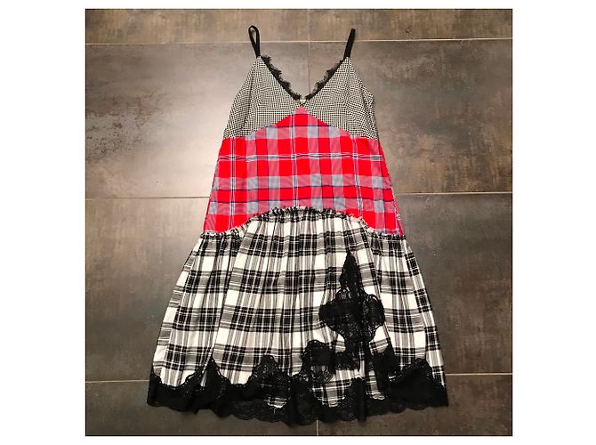 Autre Marque SEMICOUTURE Kleid aus Viskose und Acryl Größe 40 - Ansicht 4