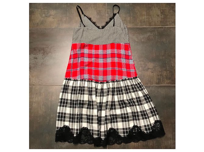 Autre Marque SEMICOUTURE Kleid aus Viskose und Acryl Größe 40 - Ansicht 5