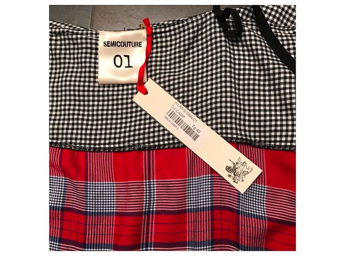 Autre Marque SEMICOUTURE Kleid aus Viskose und Acryl Größe 40 - Ansicht 6