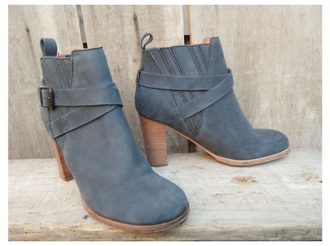 Botines See by Chloé modelo Sina p 38 Azul - vista 3