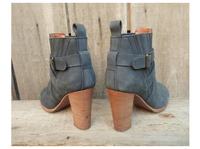 Botines See by Chloé modelo Sina p 38 Azul - vista 5