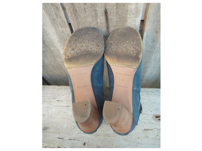 Botines See by Chloé modelo Sina p 38 Azul - vista 6