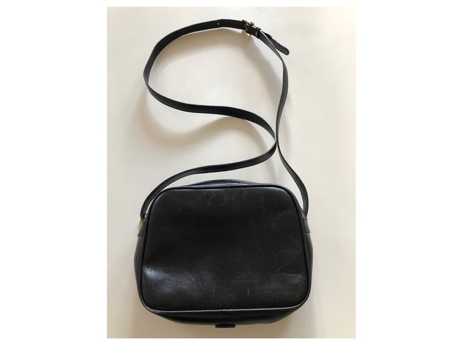 Borsa Céline in pelle nera Nero - vista 2