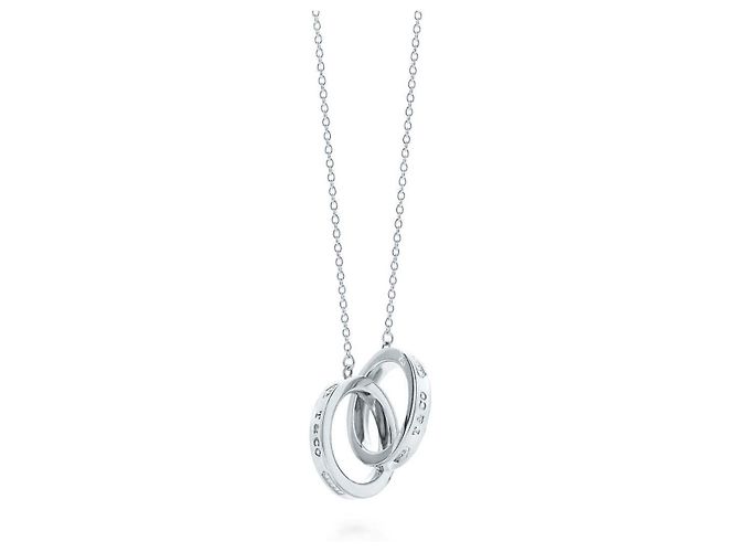 Tiffany & Co Collana con cerchi intrecciati Tiffany e Co - vista 2